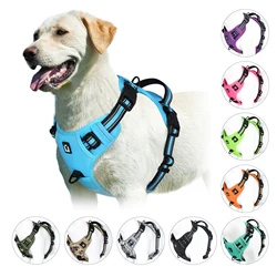 Arnés sin tirones para perro – Chaleco acolchado con mango