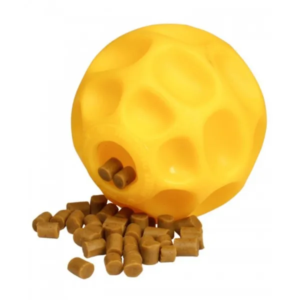 Pelota mordedora para perros – Juguete resistente con limpieza dental - imagen 4