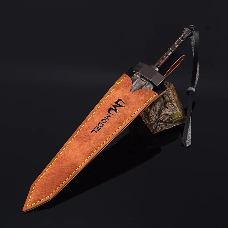 22cm Greatsword Elden anillos espada colosal juego llavero espadas Katana arma modelo accesorios llavero adornos niños regalos juguete - imagen 3