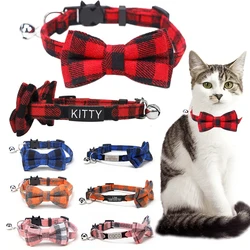 Collar elegante con pajarita para gato – Cómodo y ajustable