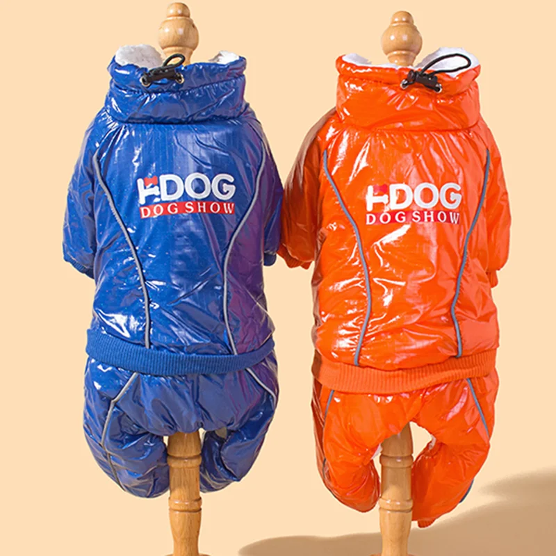 Abrigos de algodón de otoño e invierno para perros pequeños y medianos, además de ropa cálida de terciopelo y gruesa para mascotas