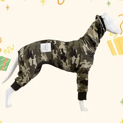 Chaqueta de invierno para perro galgo con cremallera – Abrigo térmico