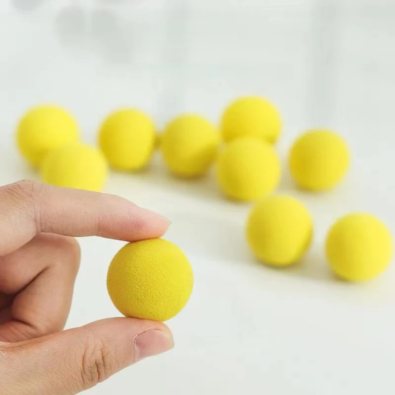 Juguetes interactivos de entrenamiento para gatos, pistola de tirador, pelota de peluche, juegos creativos para mascotas, Mini pompones elásticos, suministros para gatitos, Gato - imagen 5