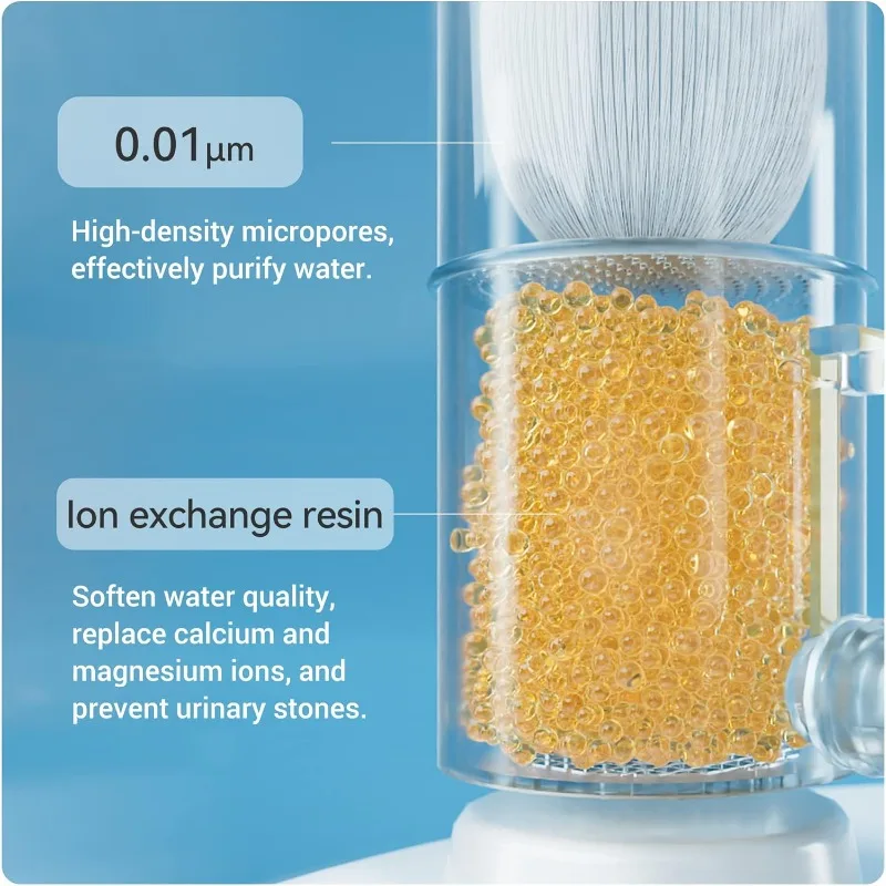 Filtro original catlink -2 piezas compatible con fuente para beber para mascotas CATLINK PURE 2, filtros de repuesto para dispensadores de agua para gatos - imagen 2