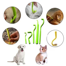 Kit para quitar garrapatas y pulgas en gatos y perros
