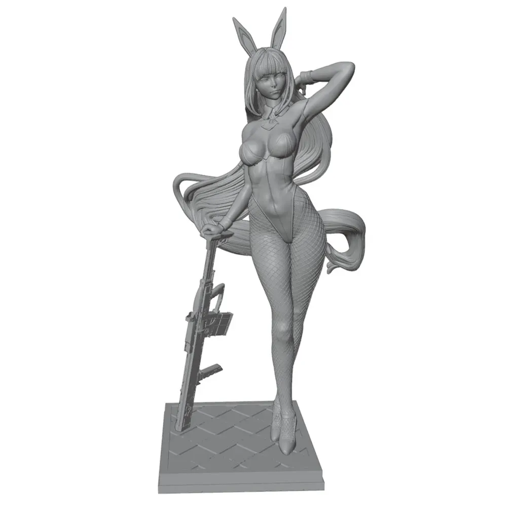 Figura anime 1/24 para colección – Miniatura GK sin pintar