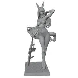 Figura anime 1/24 - Miniatura GK sin pintar para colección