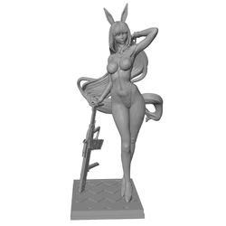 Figura anime 1/24 para colección – Miniatura GK sin pintar