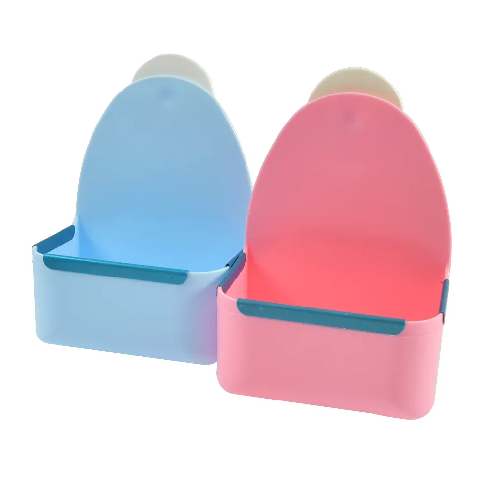 Cuenco de plástico para comida de mascotas, comedero fijo de gran capacidad anticaída para Conejo, conejillo de indias, Chinchilla, accesorios para mascotas - imagen 3