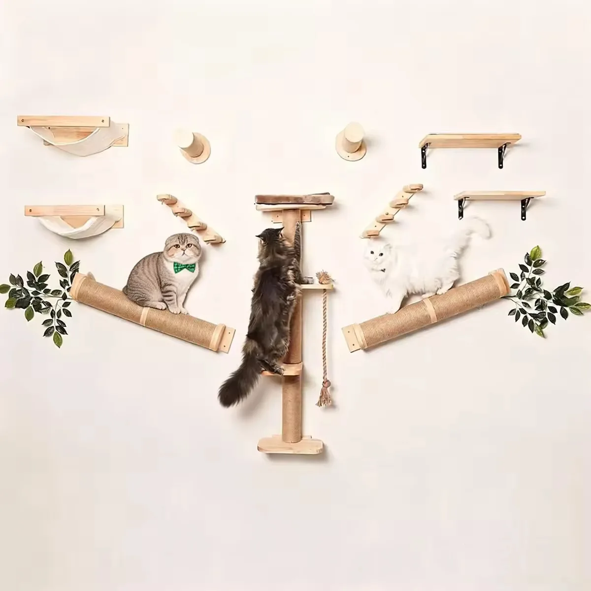 Árbol rascador gatos – Mueble elegante para adultos y Sphynx - imagen 5