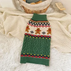 Jersey navideño suave para perros y gatos pequeños