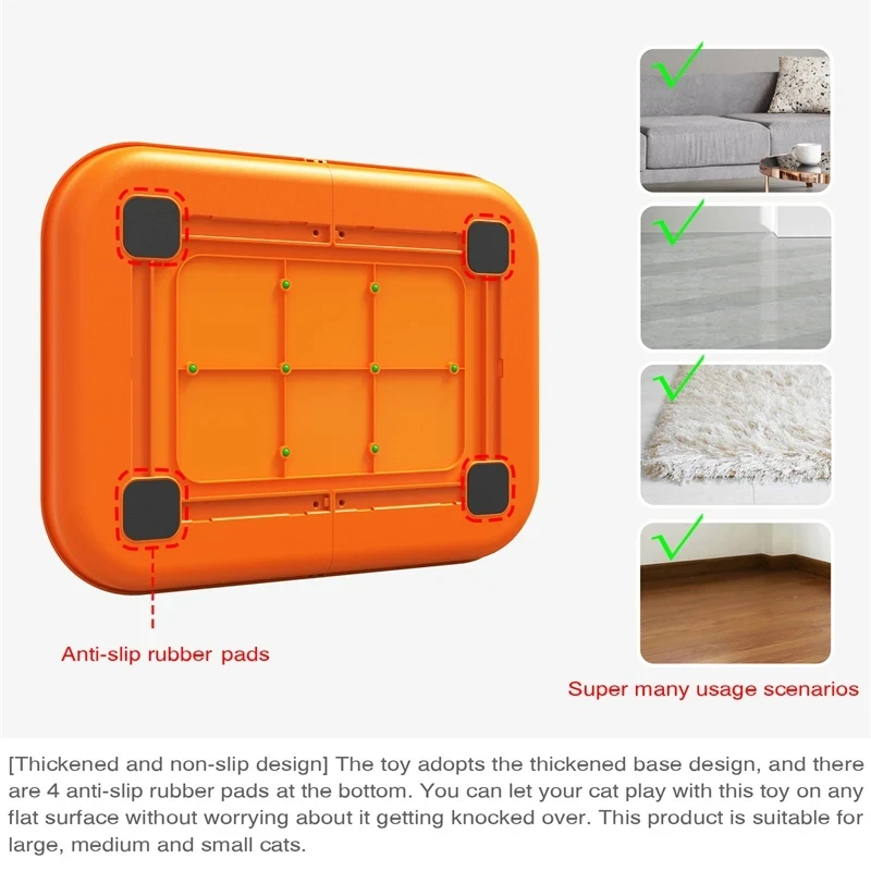 Juguetes rompecabezas para gatos, dispensador de comida lenta de nivel 2, juguete alimentador divertido, bolas para gatitos, tratamiento de estimulación, caja del Tesoro Mental, juego interactivo - imagen 5