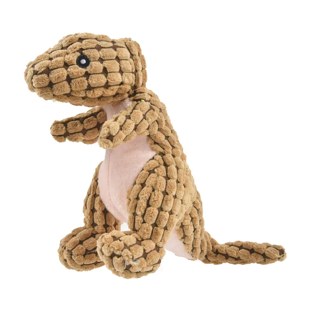 Gatos, perros, juguetes de dinosaurios de peluche para mascotas, juguetes interactivos para masticar para perros, relleno de felpa, suministros para mascotas, juguetes para perros pequeños - imagen 2