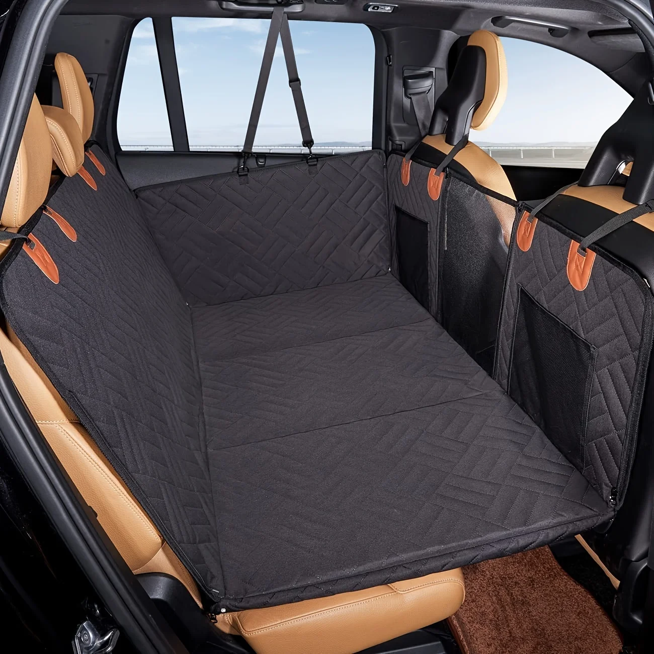 Hamaca protectora para perros de coche: asiento trasero SUV y furgoneta - imagen 2