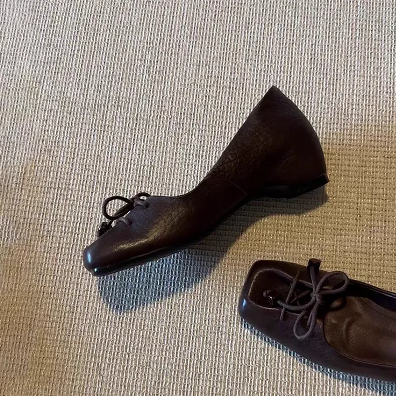Zapatos para perro de cuero, estilo retro, casuales para caminar - imagen 4