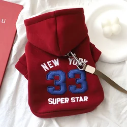 Sudadera con capucha térmica para perros pequeños - Jersey de invierno