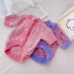 Suéter de invierno para perros y gatos - abrigo suave y cálido