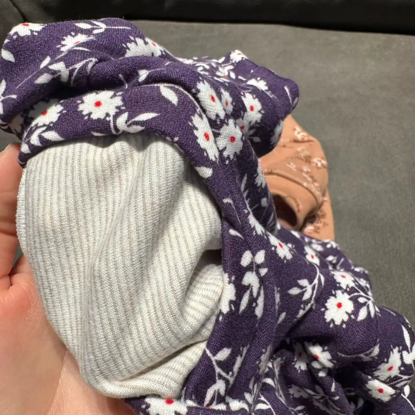 Pijama manga larga para gato Sphynx – Estampado floral de algodón para hembra - imagen 5