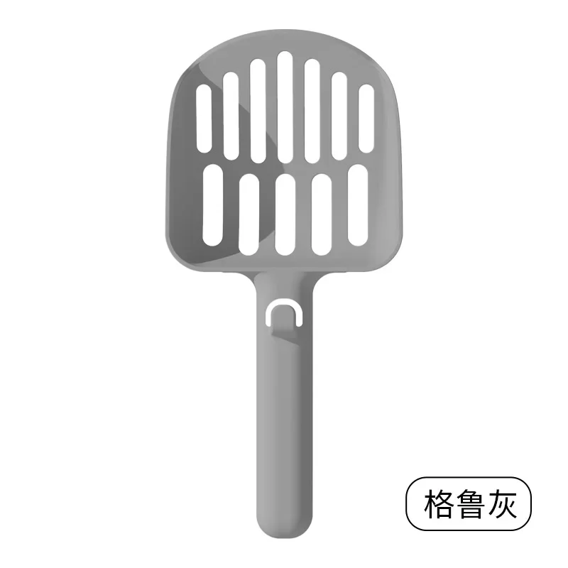 Large Cat Litter Shovel Long Handle Large Hole Tofu Sand Shovel for Toilet Cleaning Pet Products Cat Supplies