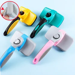 Cepillo automatico para gatos y perros con masaje y autolimpieza