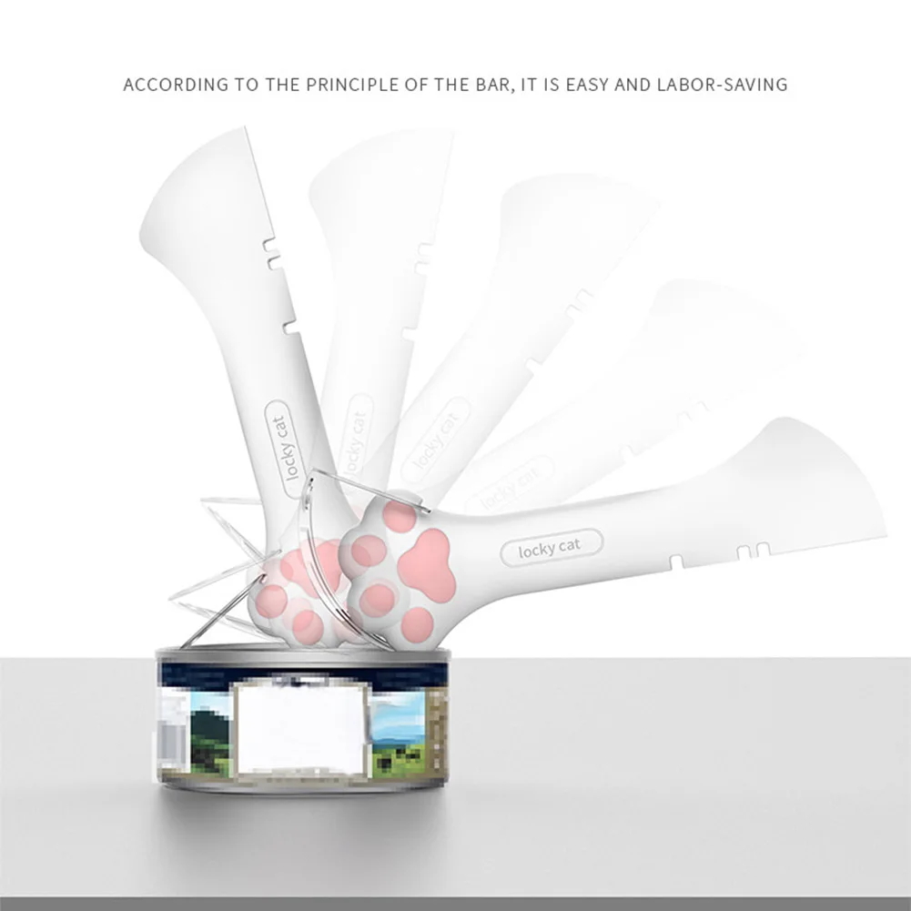 Cuchara multifunción para perros y gatos, abridor de tarros, cuchara de alimentación para cachorros, cuchara de alimentación húmeda y seca, alimentador, pala, accesorios de vajilla para mascotas - imagen 4