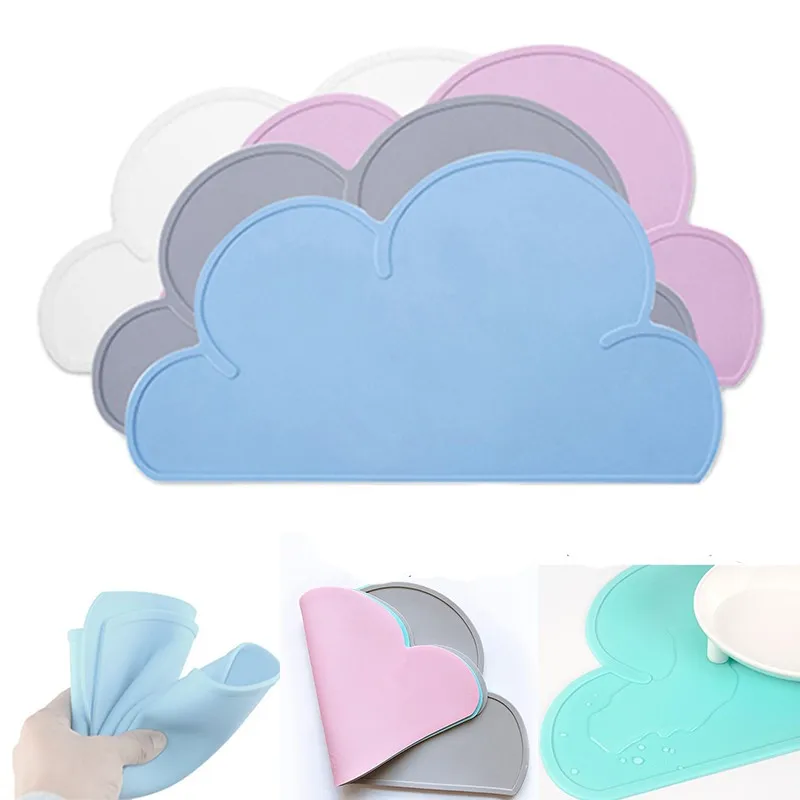 Cuenco de silicona para alimentación de mascotas, tapete para comida para perros y gatos, antiadherente, impermeable, almohadilla de alimentación para alimentos para mascotas, bandeja alimentadora para cachorros, mantel individual con cojín de agua - imagen 2