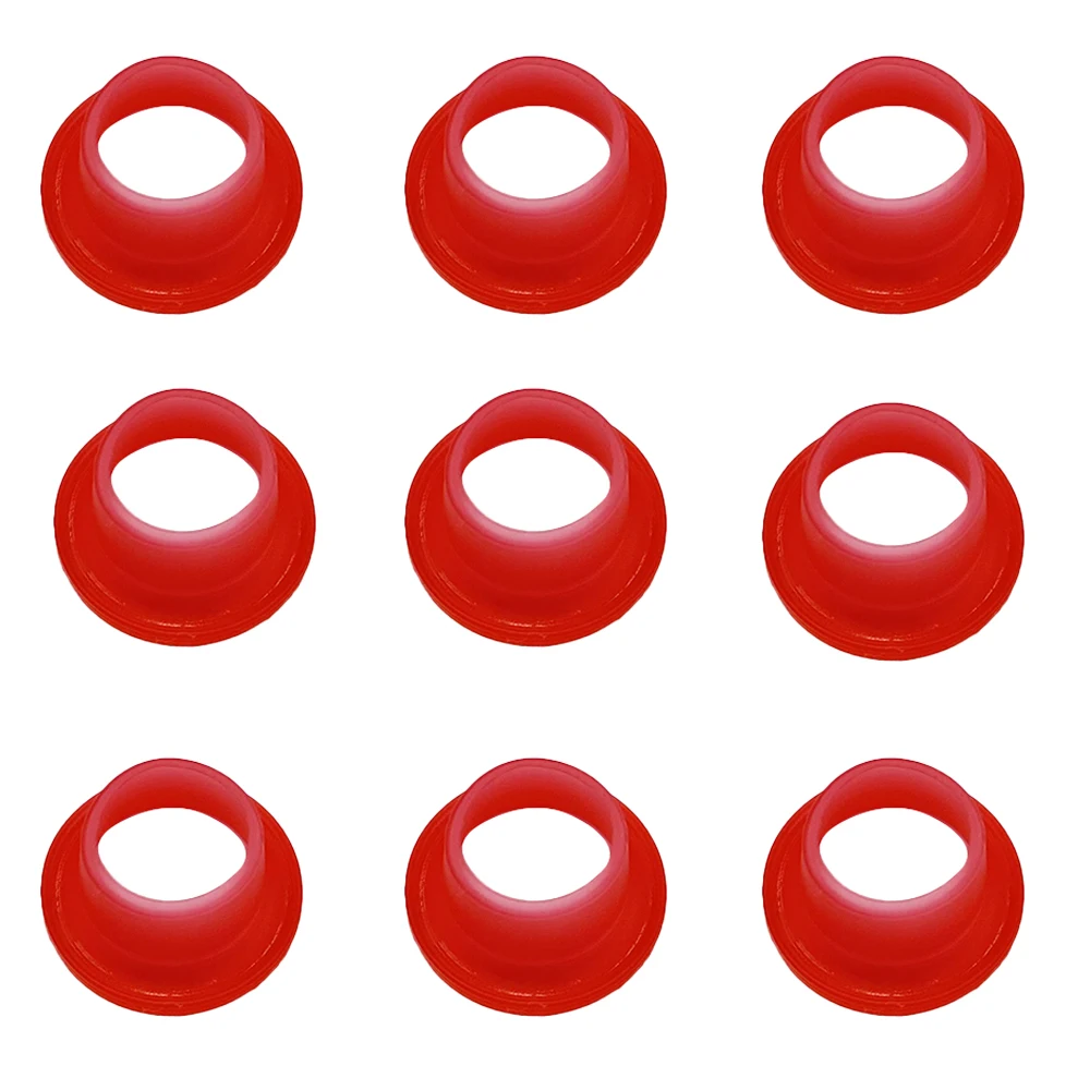 Junta de sellado a prueba de fugas para grifo, arandela de silicona, cinturón crudo, válvula triangular, manguera de tubo de goma, previene fugas, 10/50 Uds. - imagen 4