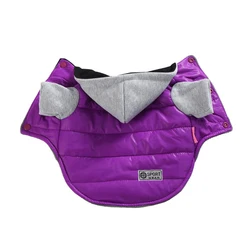 Chaqueta capucha para perros pequeños y medianos – cálida impermeable