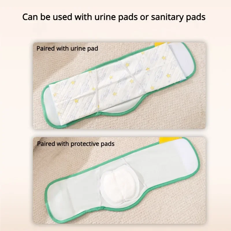 Pantalones fisiológicos, pantalones higiénicos de dibujos animados para mascotas, pantalón de seguridad anti-harassment, pañal de algodón, banda Abdominal, 1 ud. - imagen 4