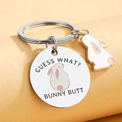 Llavero de conejito suave para mascotas – Accesorio adorable para collar