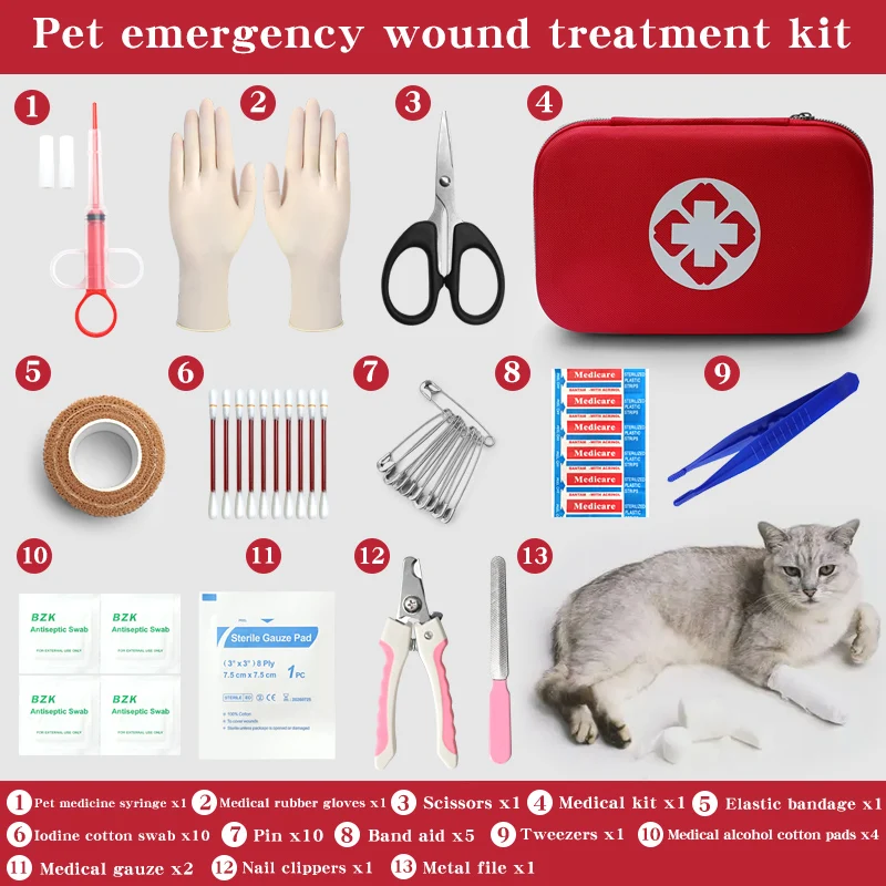 Pet first aid kit