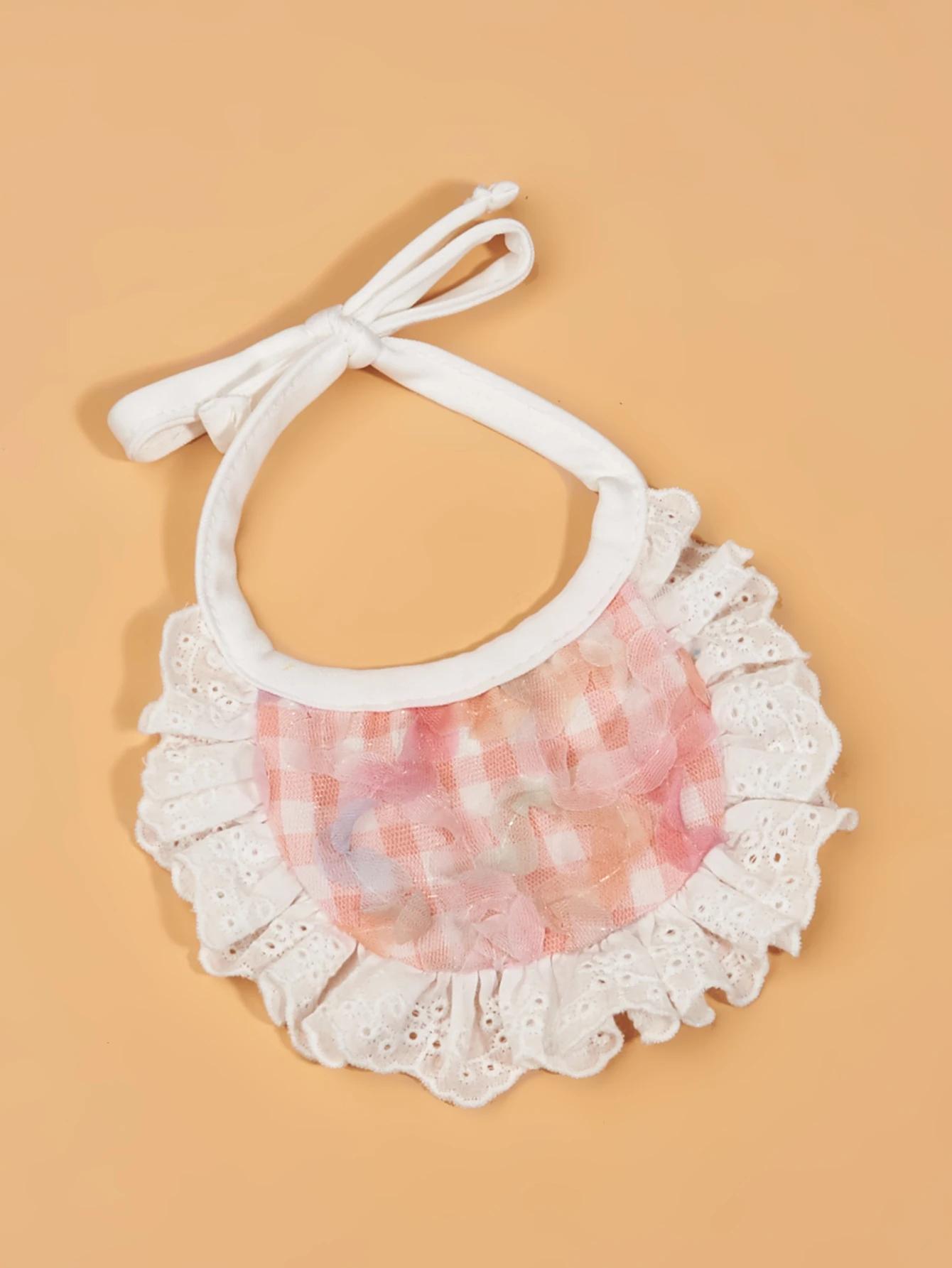 Bandana de encaje para perro, pañuelo lavable para cachorro, gato, fresa, pañuelo diario, pañuelo semicircular, baberos, toalla para Saliva, pequeño - imagen 4