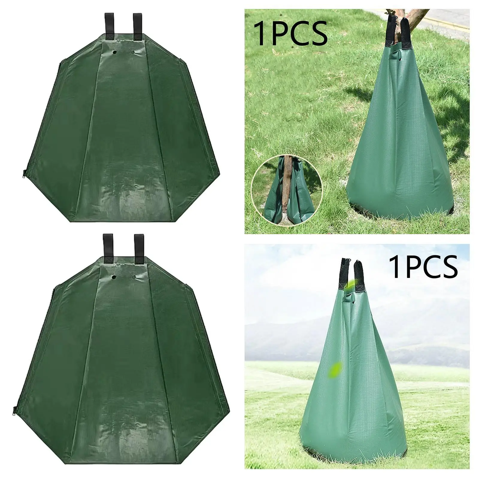 Tree Watering Bag Large Capacity 6-8 Hours Releasing Time Reusable Heavy Duty Tree Drip Irrigation Bag Slow Release Water Bag