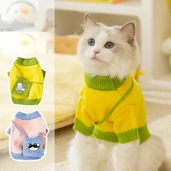 Ropa de invierno para perros y gatos – suéter chaqueta cálida