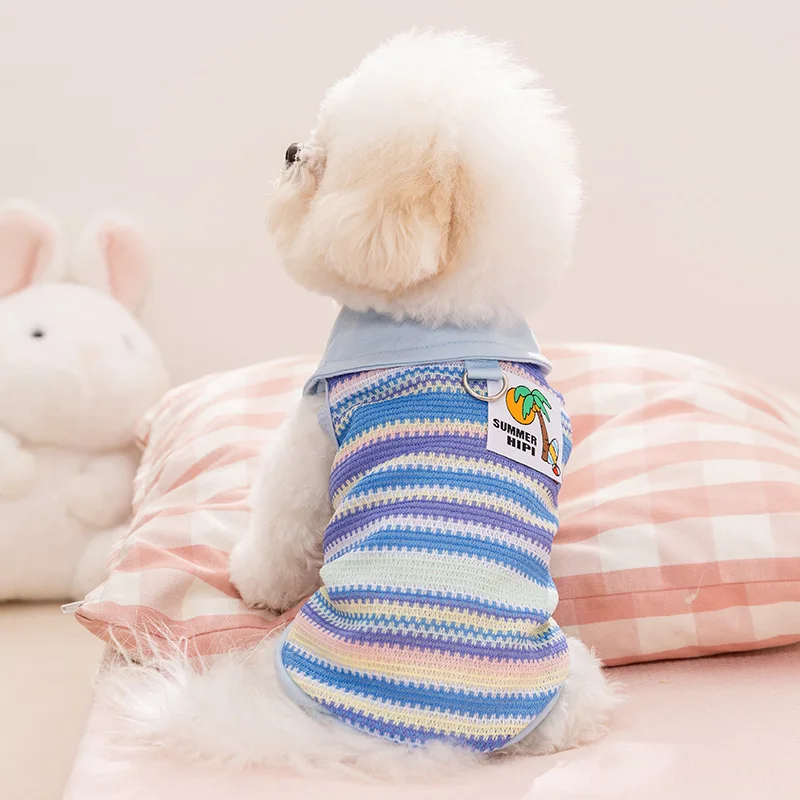 Conjunto veraniego para perros y gatos – chaleco refrigerante y polo - imagen 2