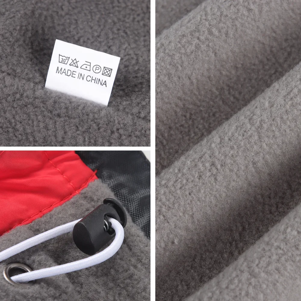 Nueva ropa de otoño e invierno para mascotas, chaqueta reflectante para perros grandes para exteriores, ropa cálida para mascotas, ropa acolchada de algodón para perros - imagen 3