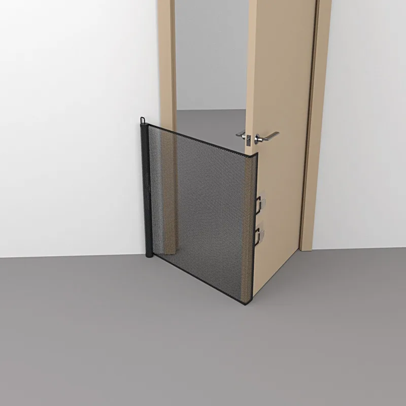 Barras retráctiles para puerta de mascotas, gabinete para perros y gatos, divisor de escaleras Interior, barra de red de seguridad doméstica, productos para mascotas, suministros, accesorios - imagen 5