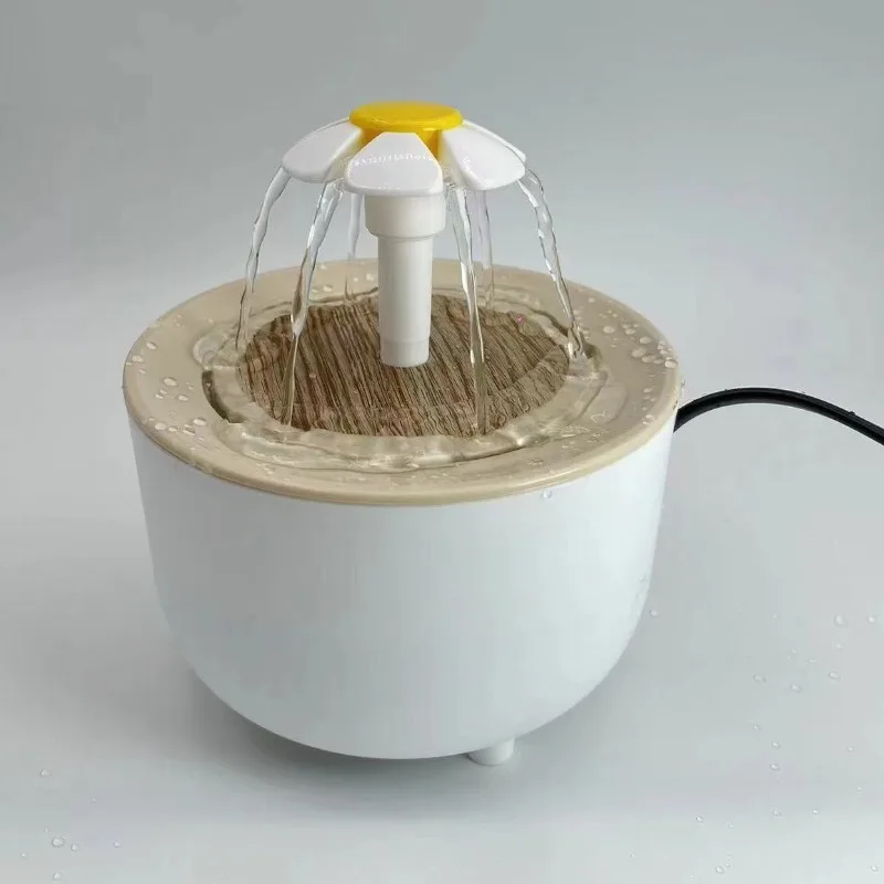 fuente de agua para gato Bebedero con filtro automático para gatos, bebedero eléctrico con USB, silencioso, recirculación, dispensador de agua - imagen 3