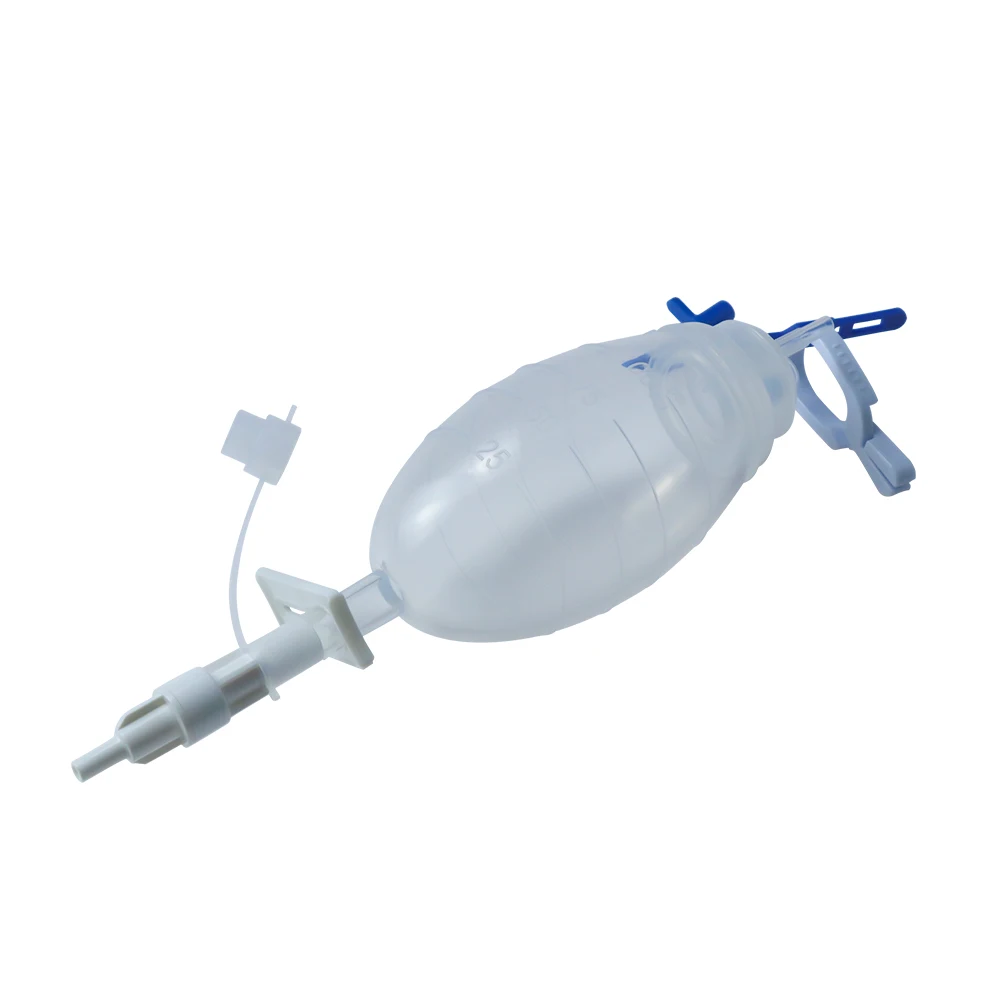 Depósito de succión de silicona debajo del drenaje con bolsa de drenaje de 1000ml, equipo veterinario desechable estéril, drenaje de heridas para mascotas - imagen 2