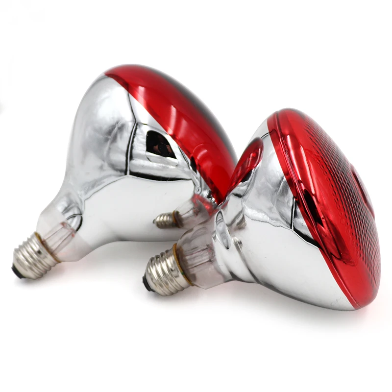 Lámpara de calefacción gruesa, bombilla de cría de alta calidad E27 100W/150W/200W/250W, luz LED para chocadeira de mascotas, escotilla, bombillas calentadoras para pollos y cerdos - imagen 4