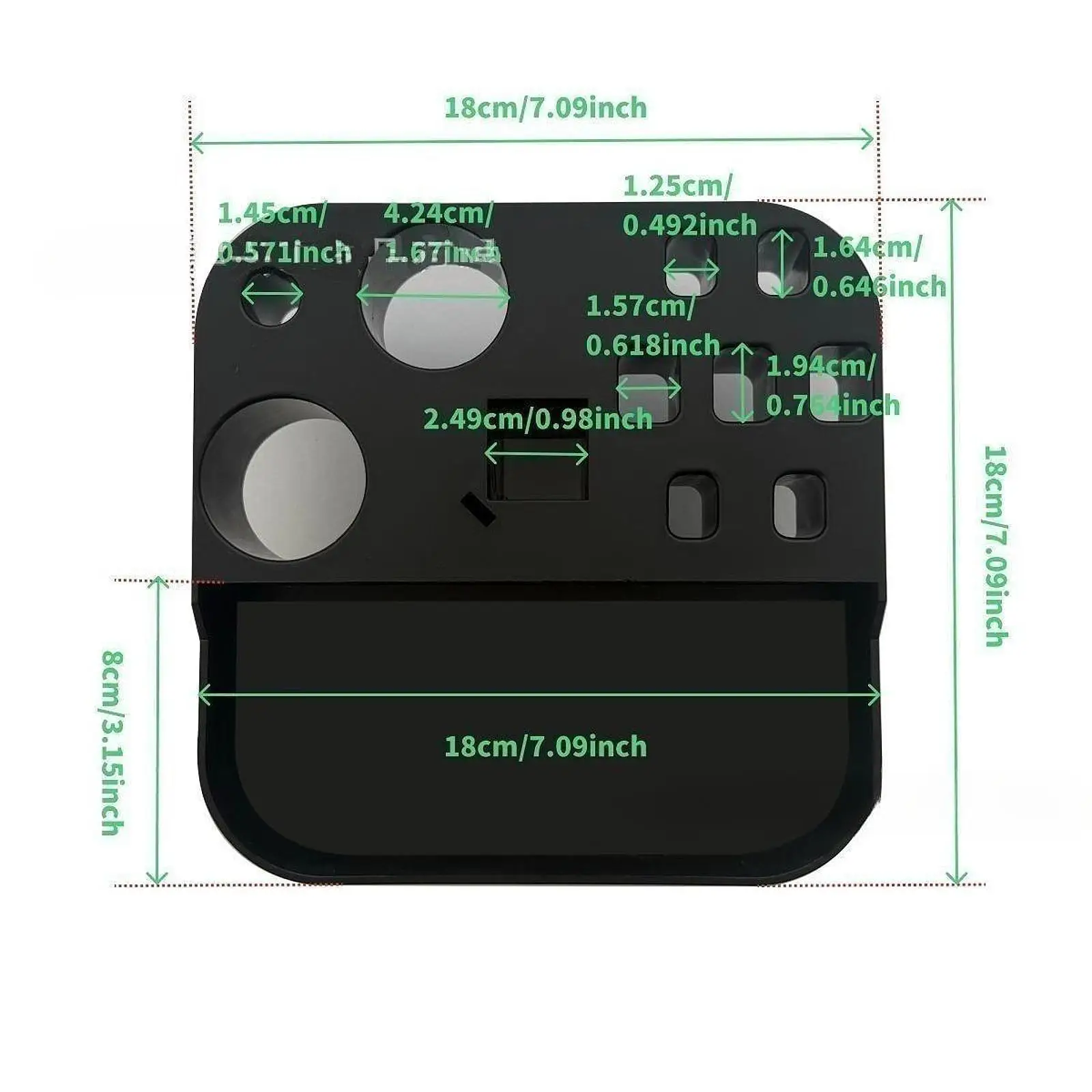 Pet Grooming Tools Holder Storage Rotatable for Scissors Accessories Brushes