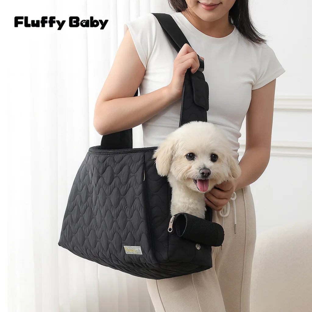 Bolso de hombro para gatos y perros – estilo coreano, cómodo y ligero - imagen 2