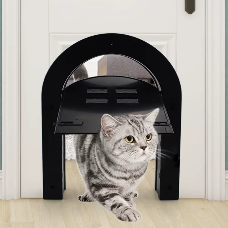 Puerta arqueada para gatos y perros de paso libre - imagen 3