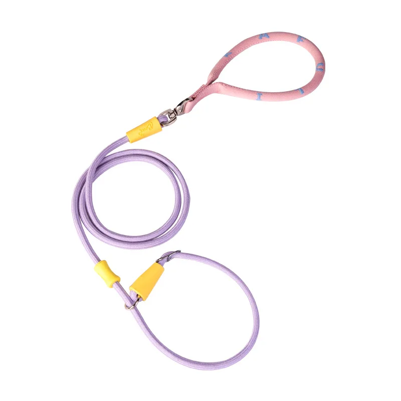 Correa de tracción y collar de nailon para perros grandes y pequeños - imagen 5