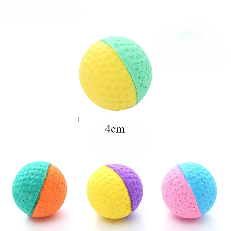 Juguete para gatos, pelota de espuma de látex, juego interactivo, juguete para gatitos, suministros para mascotas, juguetes interactivos para gatos - imagen 4