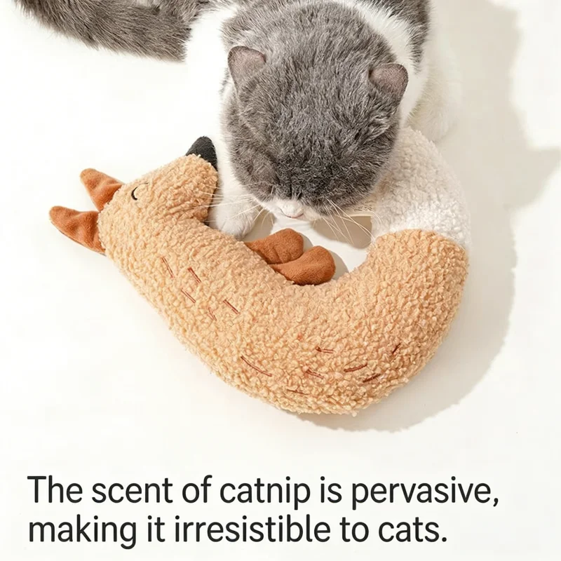 Juguete sonoro con catnip para gatos – Resistente e ignífugo - imagen 2