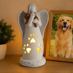 Lámpara conmemorativa para mascotas, vela electrónica para perros y gatos, recuerdo de gatitos, cachorros, lámparas de memoria para mascotas, gatos, lápida para perros, suministros de recuerdos