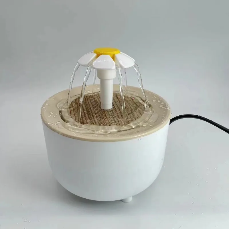 fuente de agua para gato Bebedero con filtro automático para gatos, bebedero eléctrico con USB, silencioso, recirculación, dispensador de agua - imagen 4