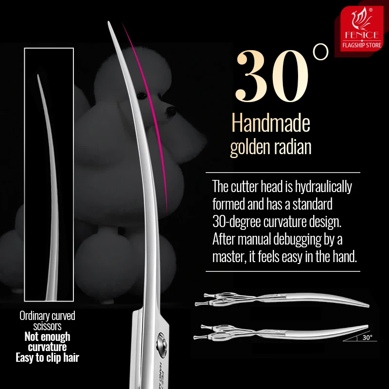 Tijeras Fenice - Tijeras delgadas