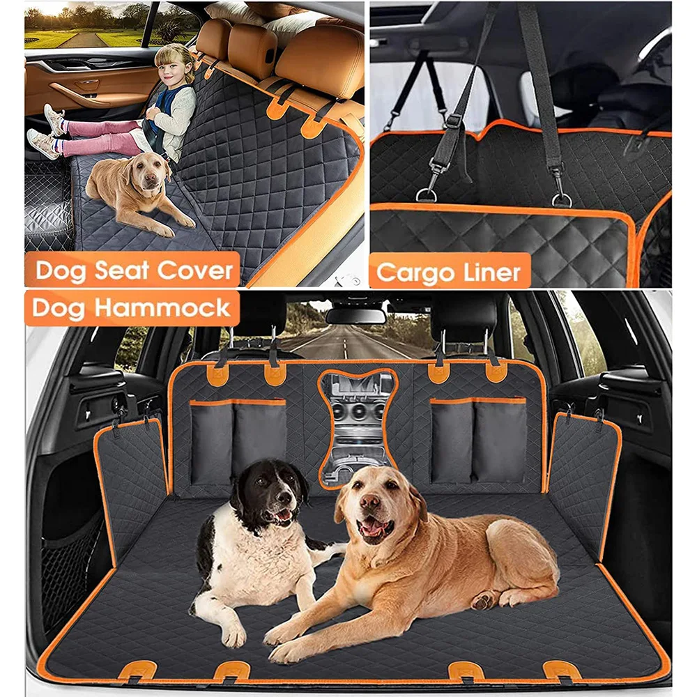 Nueva almohadilla para mascotas de coche, impermeable y fácil de cuidar, almohadilla para asiento trasero de coche, almohadillas para maletero de gato - imagen 4